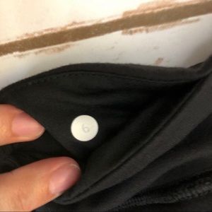 Rare Lululemon Wrap It Up Black Trouser